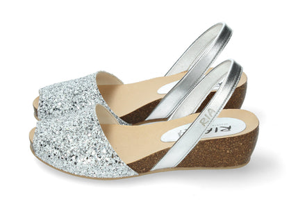 CLASSIC WEDGE ABARCAS GLITTER DISCO