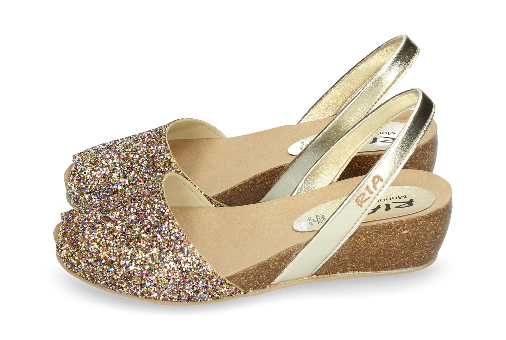 CLASSIC WEDGE ABARCAS GLITTER MULTI