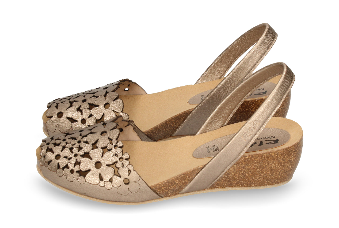 CLASSIC WEDGE ABARCAS ELDA BRONZE