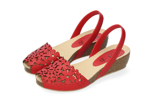 CLASSIC WEDGE ABARCAS ELDA RED