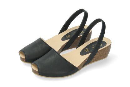 CLASSIC WEDGE ABARCAS BLACK